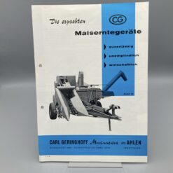 GERINGHOFF Prospekt Maiserntegeräte