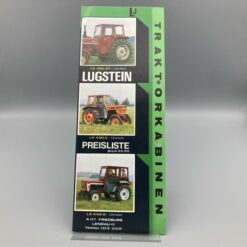 LUGSTEIN Prospekt Traktorkabinen