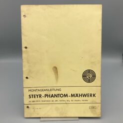 STEYR Montageanleitung PHANTOM Mähwerk