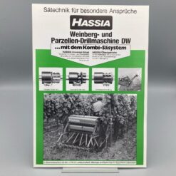 HASSIA Prospekt Weinberg- und Parzellen-Drillmaschine DW