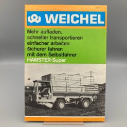 WEICHEL Prospekt Selbstfahrladewagen HAMSTER-Super