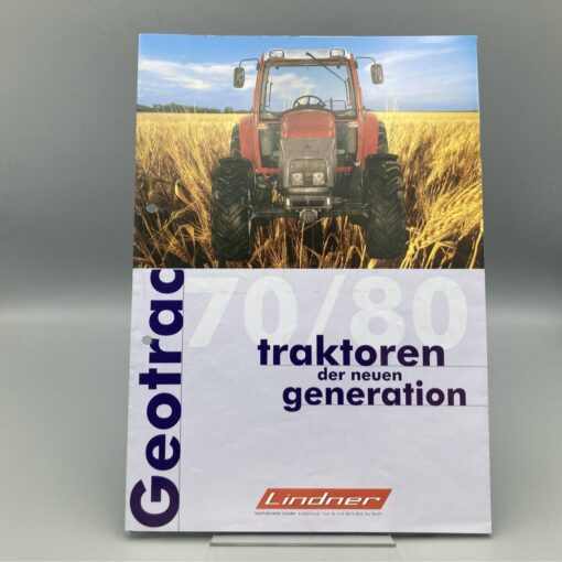 LINDNER Prospekt GeoTrac 70/80