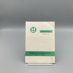 LINDNER Preisliste März 1968