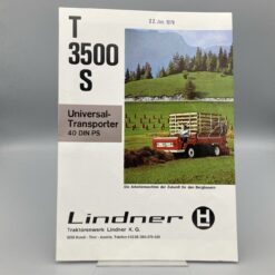 LINDNER Prospekt Universal-Transporter T3500 S