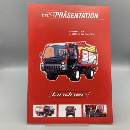 LINDNER Prospekt Unitrac 92