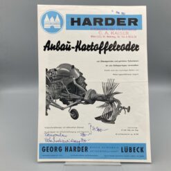 HARDER Prospekt Anbau-Kartoffelroder
