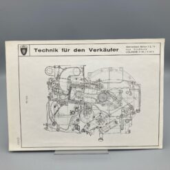 GÜLDNER Prospekt Querschnitt für Motor 3L79 zum Schlepper G40/G40S