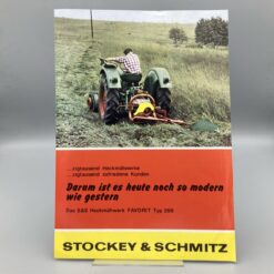 STOCKEY & SCHMITZ Prospekt Heck-Mähwerk "Favorit"