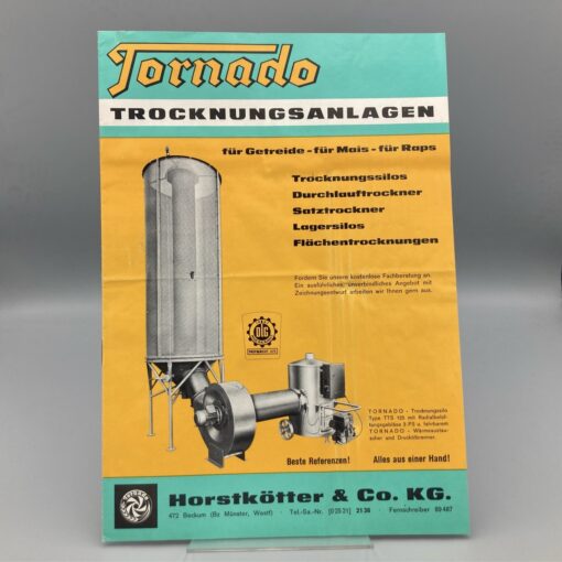 TORNADO Prospekt Trocknungsanlagen
