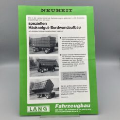 LANG Prospekt Häckselgut-Bordwandaufbau