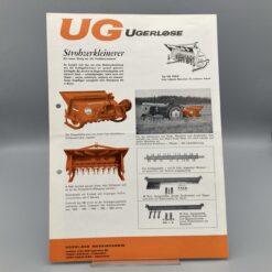 UG UGERLOSE Prospekt Strohzerkleinerer
