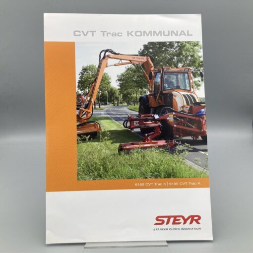 STEYR Prospekt Traktor CVT Trac Kommunal
