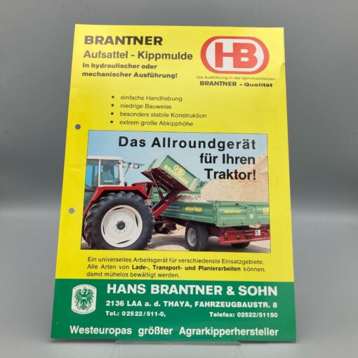 BRANTNER Prospekt Aufsattel-Kippmulde