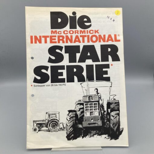 IHC McCormick Prospekt Traktoren "Die STAR Serie"