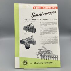 EFKA KLAUSING Prospekt Scheibeneggen