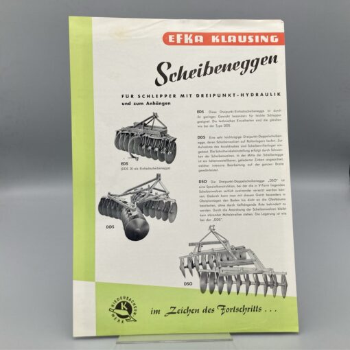 EFKA KLAUSING Prospekt Scheibeneggen