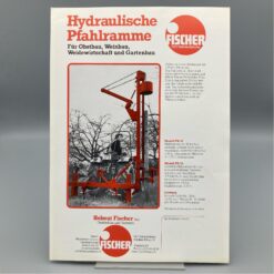 FISCHER Prospekt hydraulische Pfahlramme