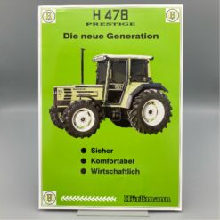 HÜRLIMANN Prospekt Traktoren H 478 Prestige