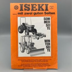 ISEKI Prospekt Kleintraktoren
