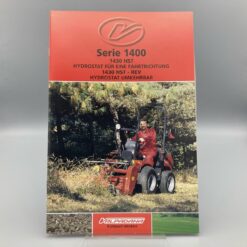 VALPADANA Prospekt Kleintraktor Hydrostat Serie 1400