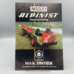 TROJER Prospekt Allzweckfahrzeug "multi ALPINIST"
