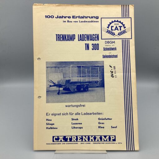 TRENKAMP Prospekt Ladewagen