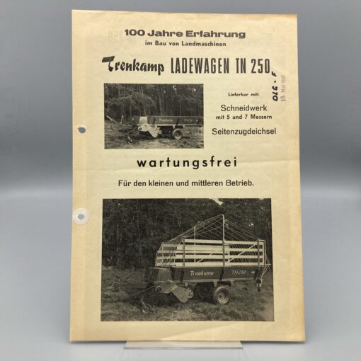 TRENKAMP Prospekt Ladewagen