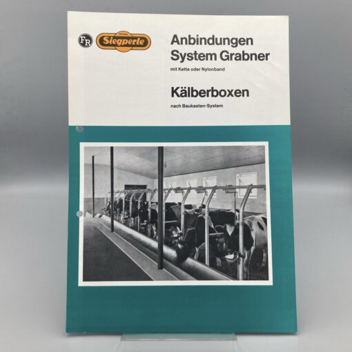 SIEGPERLE Prospekt Kälberboxen