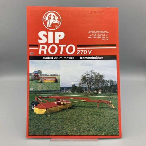 SIP Prospekt Trommelmäher