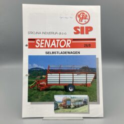 SIP Prospekt Selbstladewagen "Senator"