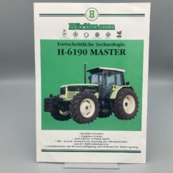 HÜRLIMANN Prospekt Traktor H-6190 MASTER
