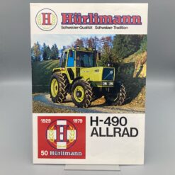 HÜRLIMANN Prospekt Traktoren H-490 Allrad