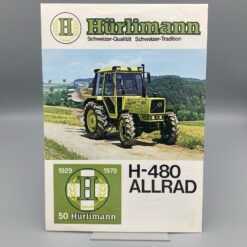 HÜRLIMANN Prospekt Traktoren H-480 Allrad