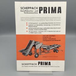 SCHEPPACH Prospekt Kartoffelsortierer + Verlesemaschine PRIMA
