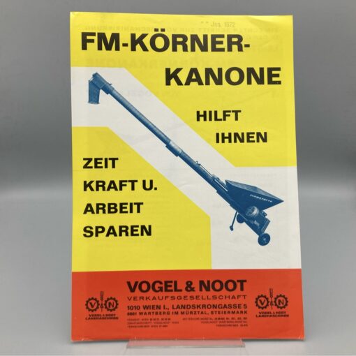 VOGEL & NOOT Prospekt Körner-Kanone