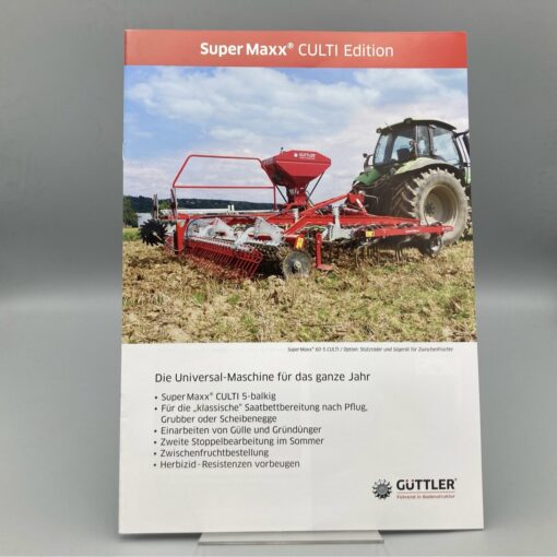 GÜTTLER Prospekt Universal-Maschine Super Maxx CULTI Edition