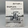 GÜTTLER Prospekt Duplex-Prismenwalze zzgl. DLG-Mitteilung