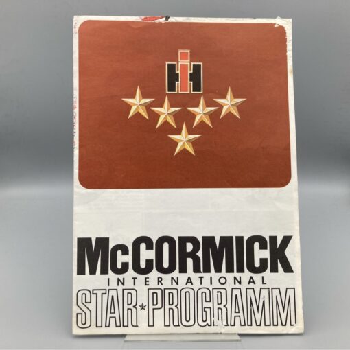 IHC McCormick Prospekt Traktoren "STAR Programm"