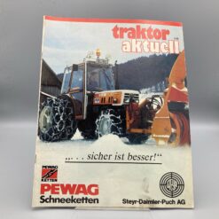 STEYR Magazin "Traktor aktuell" 4/1986