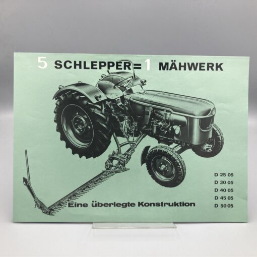 STOCKEY & SCHMITZ Prospekt Schlepper-Mähwerk