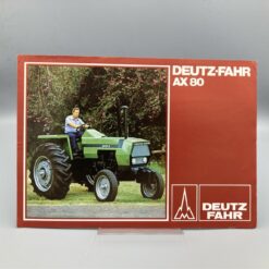 DEUTZ-FAHR Prospekt Traktor AX80
