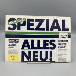 DEUTZ-FAHR Firmenzeitung zur Agritechnika '89