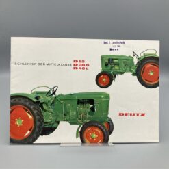 DEUTZ Prospekt Schlepper D25, D30S, D40L