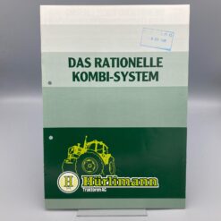 HÜRLIMANN Prospekt Traktoren "Das Rationelle Kombi-System"