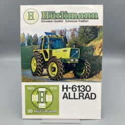 HÜRLIMANN Prospekt Traktor H-6130 Allrad
