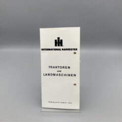 IHC WARCHALOWSKI Preisliste Traktoren u. Landmaschinen 02/1980