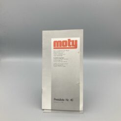 MOTY Preisliste Nr. 40, 1982