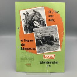 FAHR Prospekt Schwadenrechen