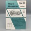 FAHR Prospekt Haspel-Heuwender