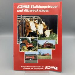 -JF- Prospekt Stalldungstreuer u. Allzweckwagen